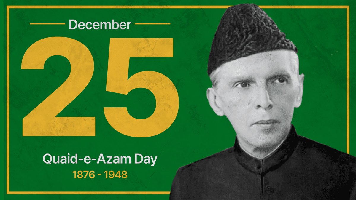 Happy Birthday Quaid-E-Azam!